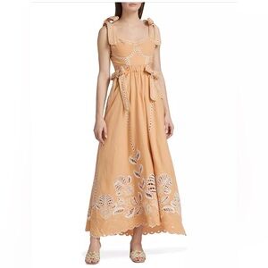 Farm Rio eyelet maxi